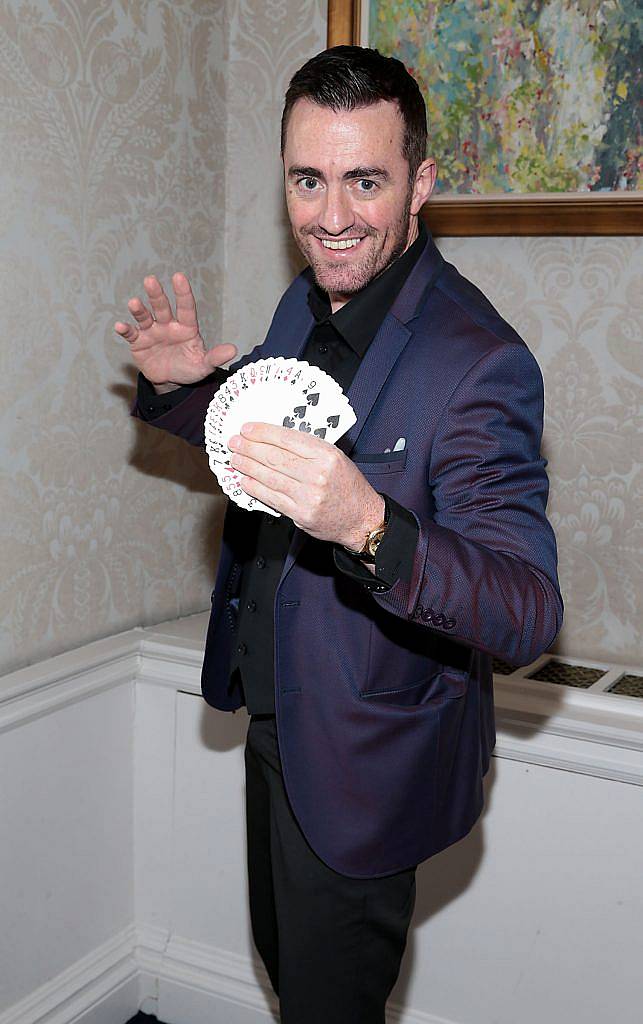 Joe Daly at the annual Cari Charity Christmas lunch hosted by Miriam Ahern at the Shelbourne Hotel Dublin. Photo: Brian McEvoy