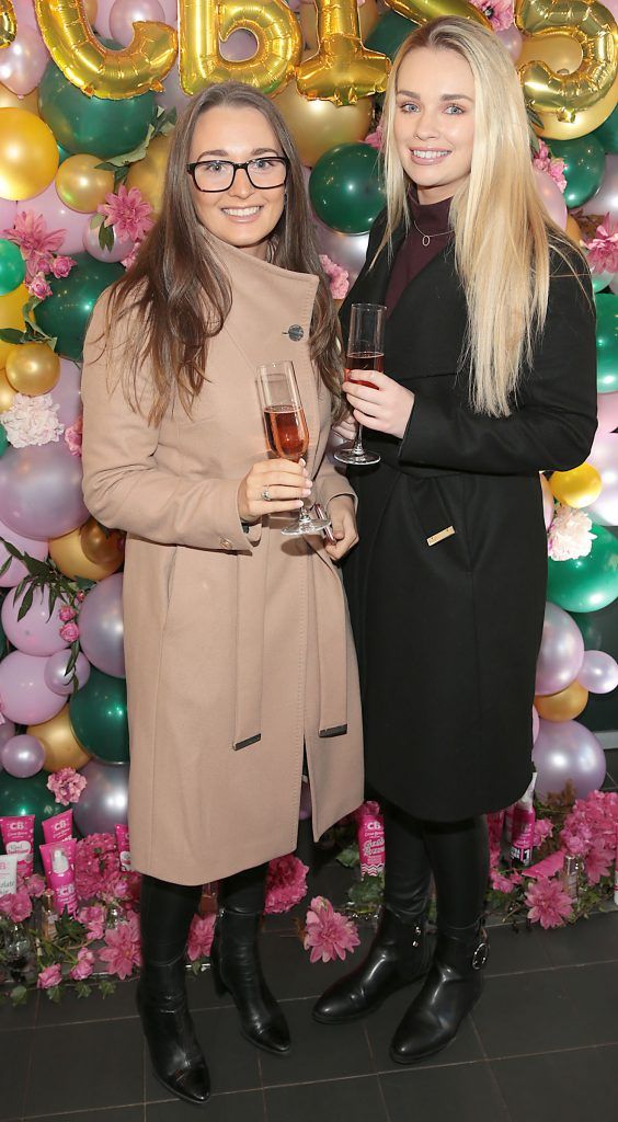 Amy O Flaherty and Lisa Synnott pictured celebrating the 5th birthday of Cocoa Brown by Marissa Carter at the Discocoa Brunch in the Pot Bellied Pig, Rathmines. Photo: Brian McEvoy