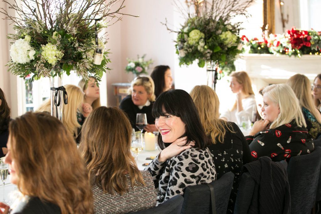 Cliff Townhouse celebrate the launch of the newly reformulated Olay Total Effects Day Cream. Photo: Richie Stokes