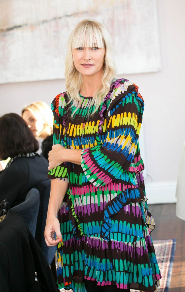 Helen Steele pictured at the Cliff Townhouse to celebrate the launch of the newly reformulated Olay Total Effects Day Cream. Photo: Richie Stokes
