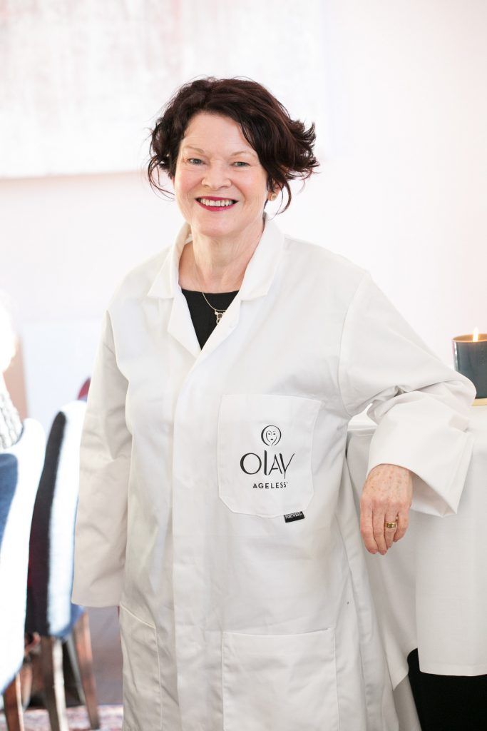 Kathy Rogerson pictured at the Cliff Townhouse to celebrate the launch of the newly reformulated Olay Total Effects Day Cream. Photo: Richie Stokes