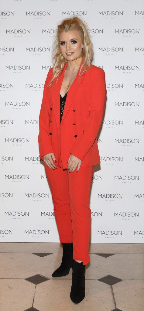 Lorna Campbell pictured at the launch of Madison Makeup at City Hall, Dublin. Picture: Brian McEvoy Photography