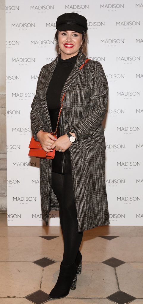 Michelle Ross pictured at the launch of Madison Makeup at City Hall, Dublin. Picture: Brian McEvoy Photography