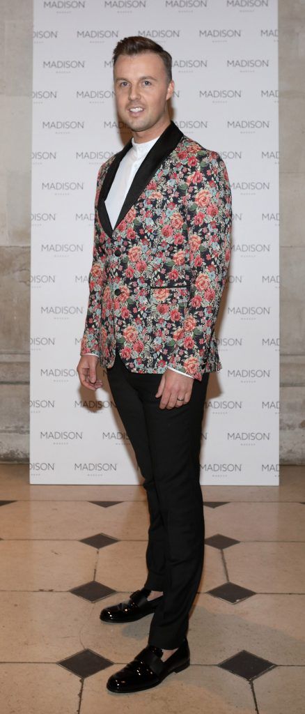 Paul Mooney pictured at the launch of Madison Makeup at City Hall, Dublin. Picture: Brian McEvoy Photography
