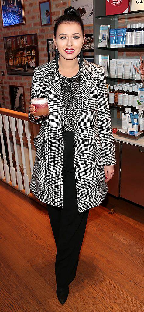 Rachael Martin pictured at Kiehl's annual Thanksgiving Celebration in their flagship boutique on Wicklow Street, Dublin. Photo: Brian McEvoy