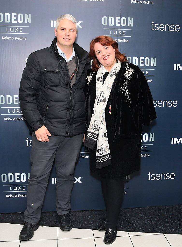 At the launch of the new Odeon Luxe screens handmade fully reclining seats as Odeon Blanchardstown launch its new IMAX and iSense screens. Photo: Leon Farrell/Photocall Ireland