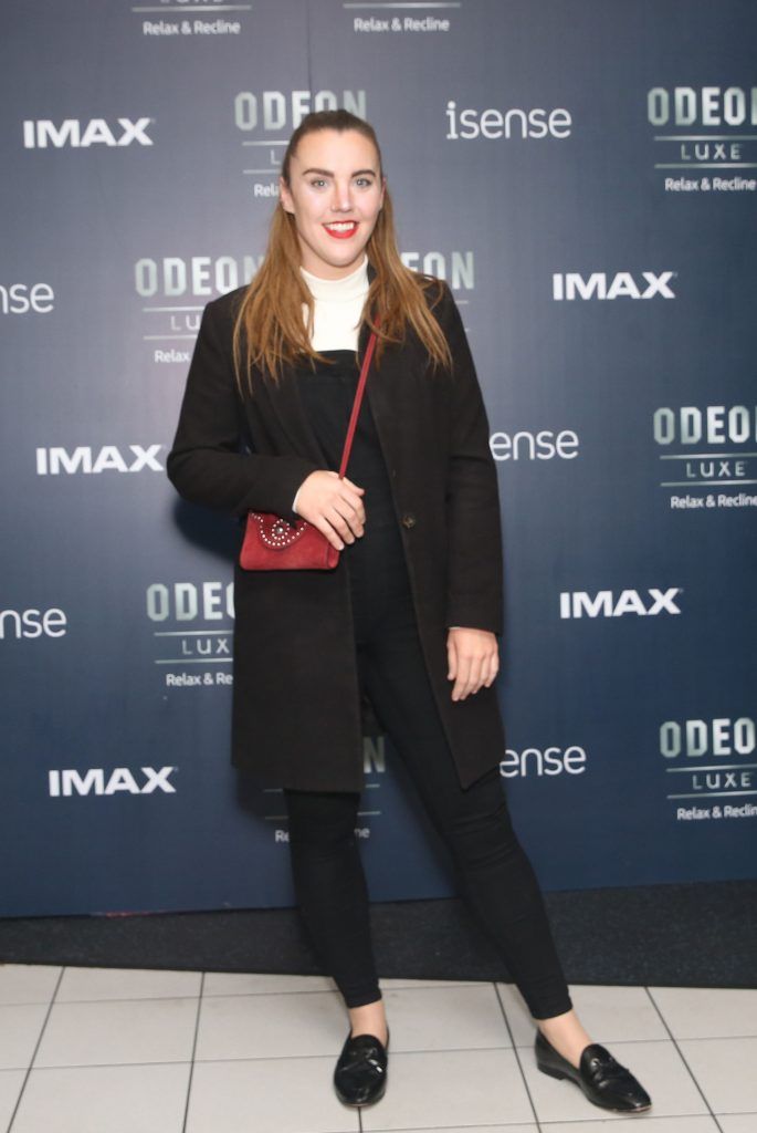 Sarah Hanrahan at the launch of the new Odeon Luxe screens handmade fully reclining seats as Odeon Blanchardstown launch its new IMAX and iSense screens. Photo: Leon Farrell/Photocall Ireland