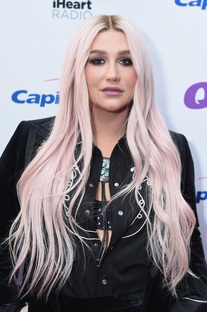 Kesha attends Q102's Jingle Ball 2017 Presented by Capital One at Wells Fargo Center on December 6, 2017 in Philadelphia, Pennsylvania.  (Photo by Michael Loccisano/Getty Images for iHeartMedia) *** Local Caption *** Kesha