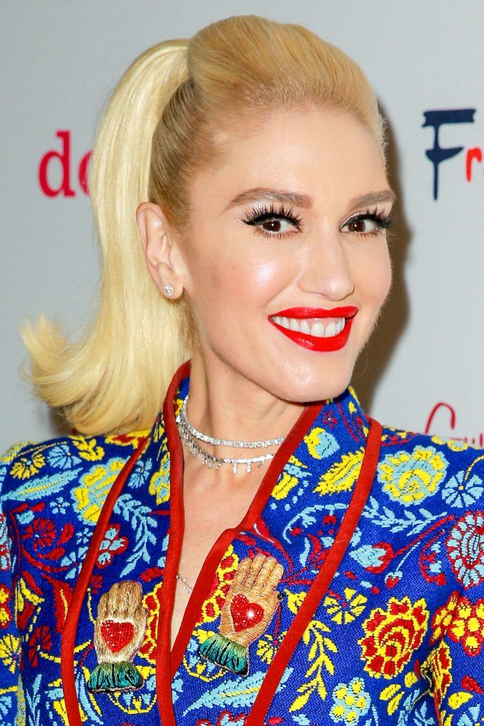 Gwen Stefani attends the Domino Holiday Pop-Up Shop on December 7, 2017 in Los Angeles, California.  (Photo by Rich Fury/Getty Images)