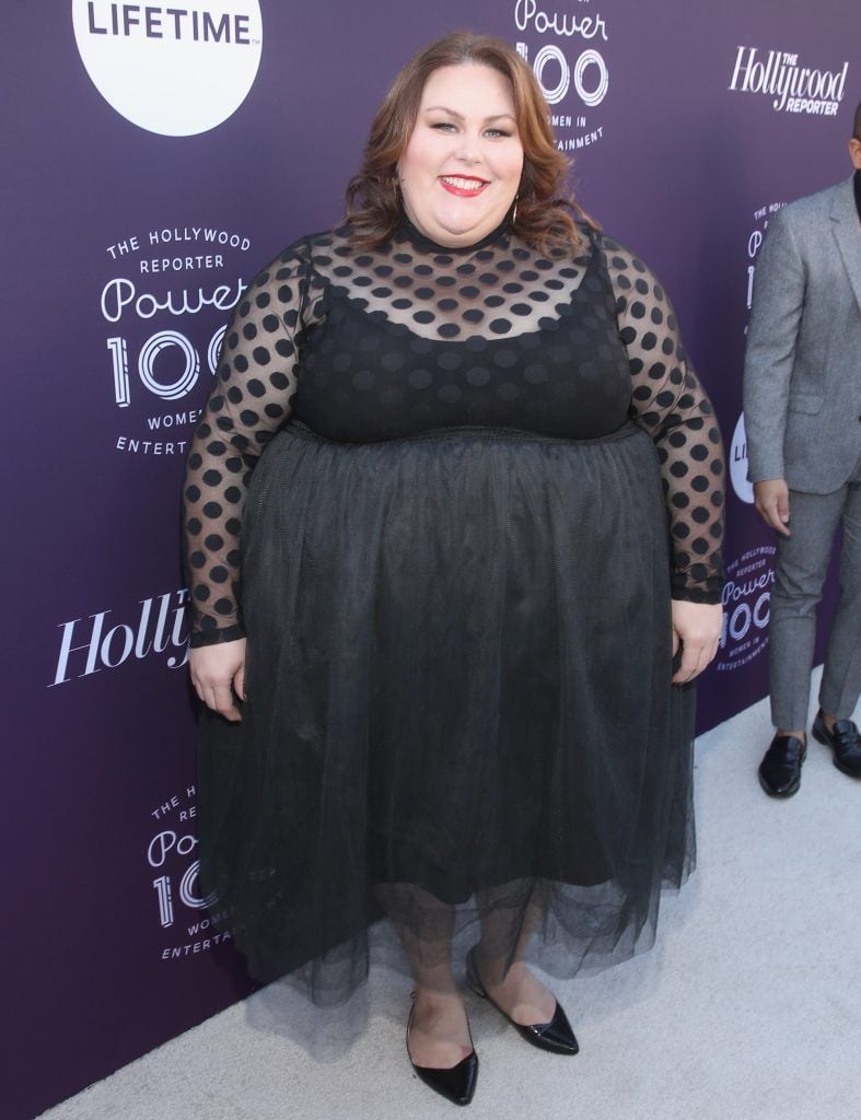 Chrissy Metz attends The Hollywood Reporter's 2017 Women In Entertainment Breakfast at Milk Studios on December 6, 2017 in Los Angeles, California.  (Photo by Jesse Grant/Getty Images)