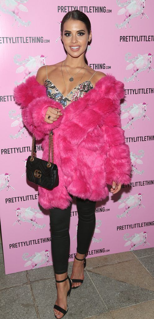 Zoe Whelan pictured at the PrettyLittleThing party at the Opium Rooms, Dublin. Photo: Brian McEvoy