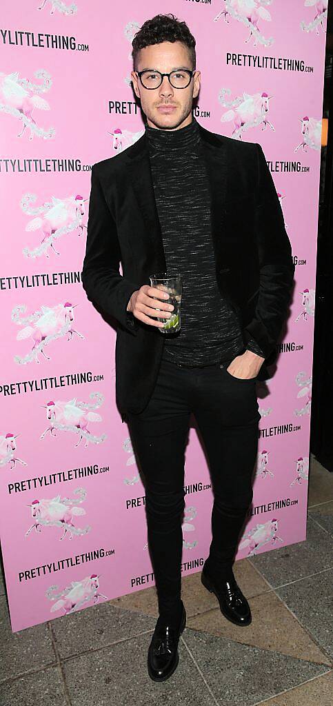 Scott Thomas pictured at the PrettyLittleThing party at the Opium Rooms, Dublin. Photo: Brian McEvoy