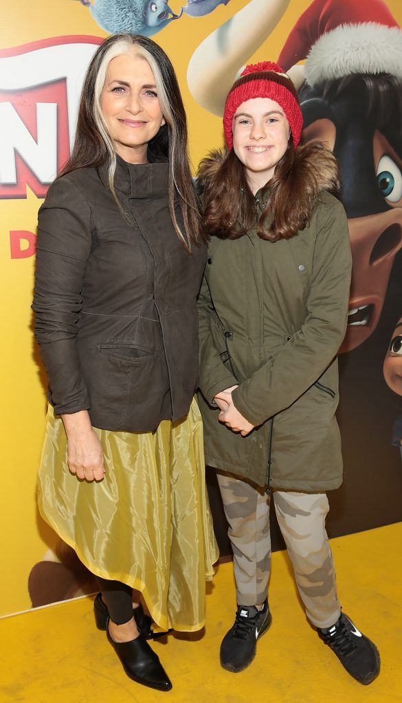 Cathy O Connor and Kate Doyle at the special preview screening of Ferdinand at the ODEON Cinema in Point Square, Dublin. Photo: Brian McEvoy