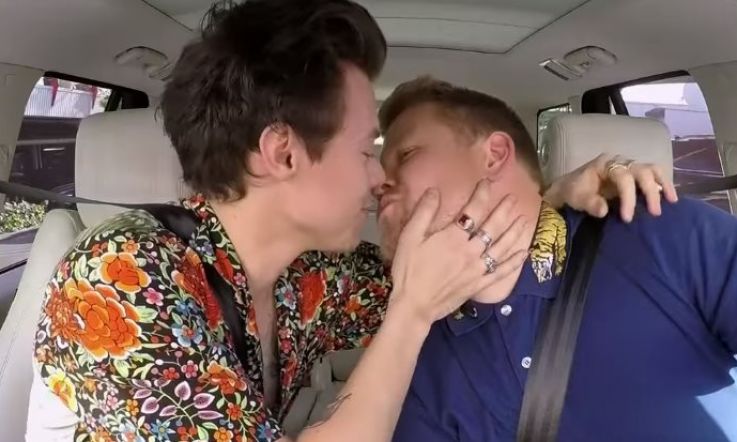 Harry Styles and James Corden get in the Christmas spirit for Carpool Karaoke