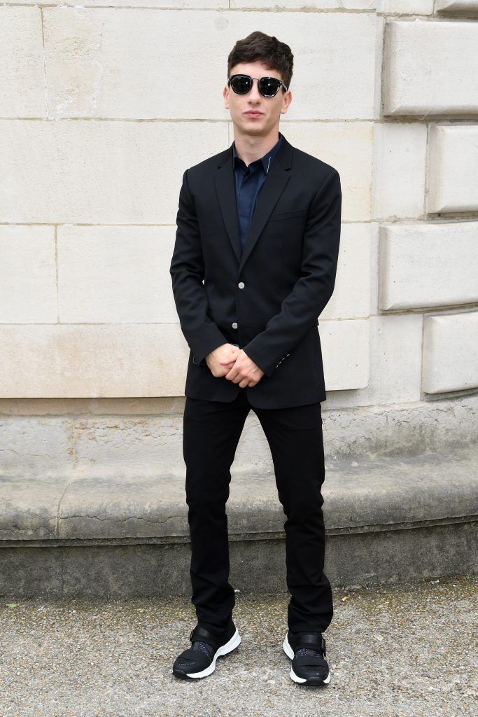 Barry Keoghan attends the Dior Homme Menswear Spring/Summer 2018 show as part of Paris Fashion Week on June 24, 2017 in Paris, France.  (Photo by Pascal Le Segretain/Getty Images)
