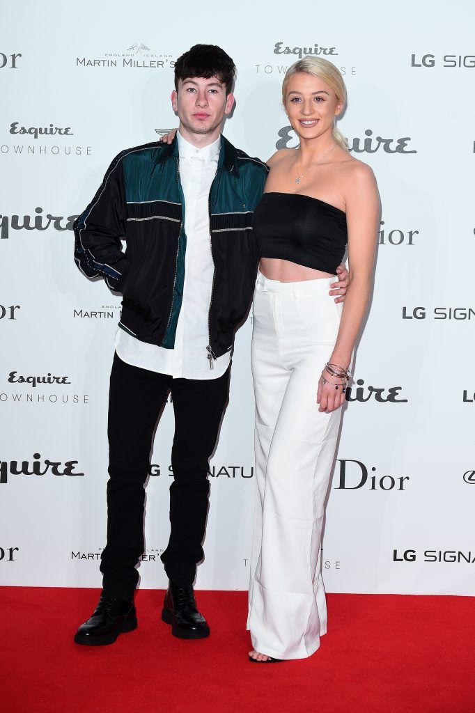 Barry Keoghan and Shoana Guerin attend the Esquire Townhouse with Dior party at No 11 Carlton House Terrace on October 11, 2017 in London, England.  (Photo by Eamonn M. McCormack/Getty Images)