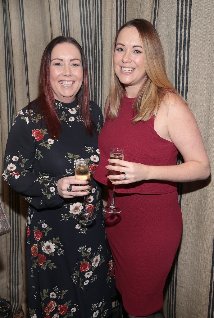 Linda Maher and Lisa Brady pictured at the Emirates Dubai Brunch at the Dean Hotel, Dublin. Photo: Brian McEvoy