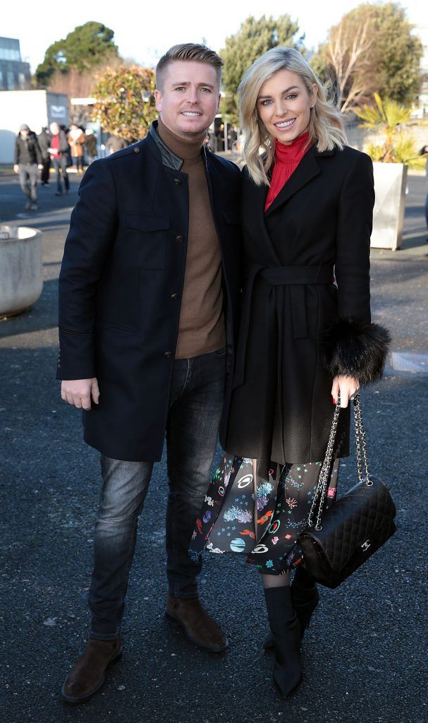 Pippa O Connor and Brian Ormond at the Cliff Style awards at the Leopardstown Christmas Racing Festival 2017. Photo: Brian McEvoy
