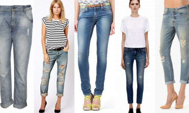Denim Domination: SS14 Fash Pack Are Forever In Blue Jeans (And Jackets, Dresses, Skirts, Shoes…)