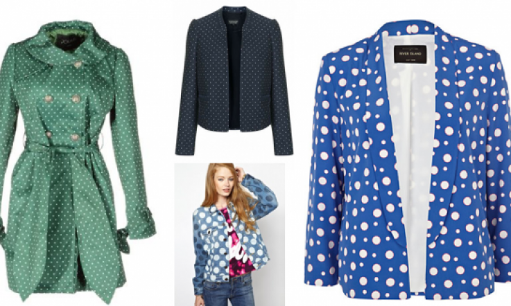 Going Dotty: Polka Prints And Spotty Styles