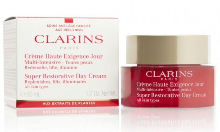 NEW! Clarins Super Restorative Day Cream SPF20: The New 'It' Cream For Women Over 50?