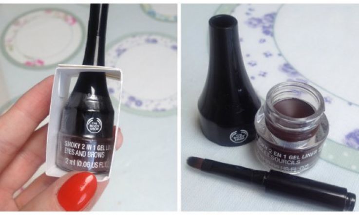 NEW! Body Shop Smoky 2 in 1 Gel Liner Eyes and Brows: Does Half What it Claims To
