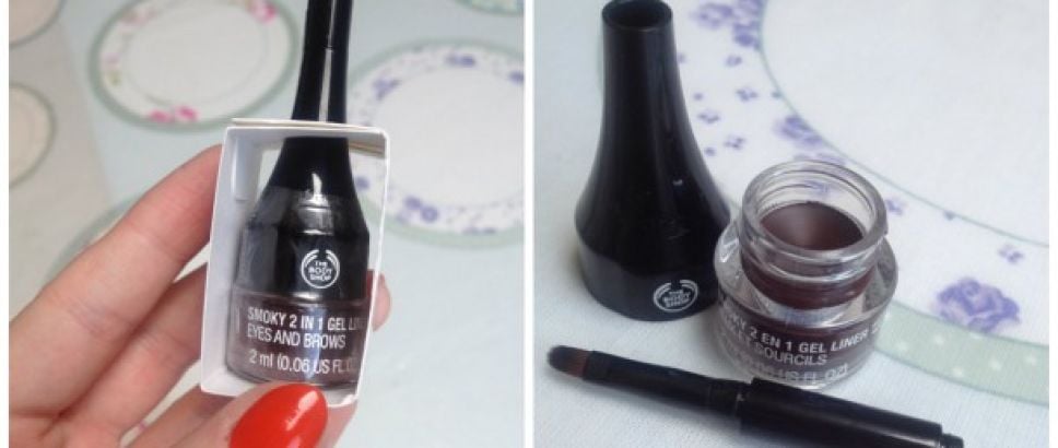 NEW! Body Shop Smoky 2 in 1 Gel Eyes and Brows: Half What it Claims To |