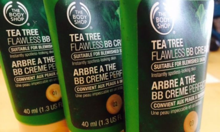 The Body Shop Tea Tree BB Cream: Light Coverage and Blemish Blitzing in One. Review, Swatches, Pics