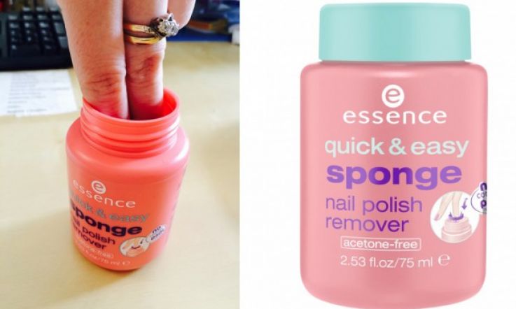 Essence Sponge in a Tub: Removing Chipped Nail Polish has Never Been More Fun