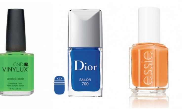 Seaside Blues and Awesome Oranges: Best Nail Colours to Brighten Up Your Summer