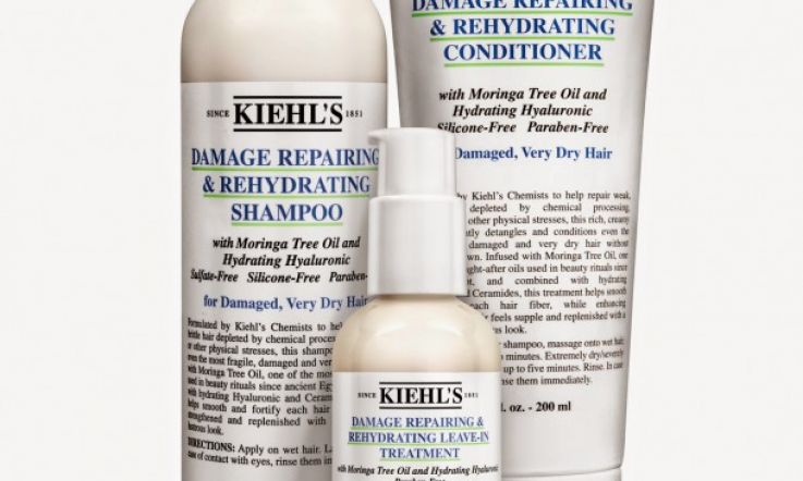 Kiehl's Damage Repairing & Rehydrating Haircare: Can it Handle Dry-as-Sahara Hair?