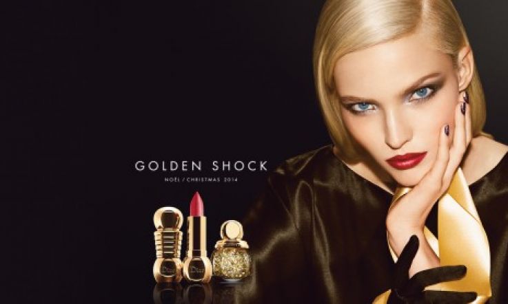 Sneak Peek! Dior Launch 'Golden Shock' Nail Collection Glistens with Grown Up Glitter