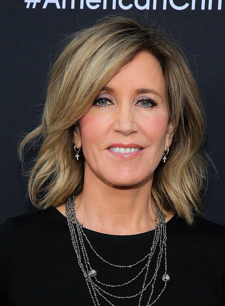 LOS ANGELES, CA - FEBRUARY 28:  Actress Felicity Huffman attends the premiere of ABC's 'American Crime' held at the Ace Hotel on February 28, 2015 in Los Angeles, California.  (Photo by Mark Davis/Getty Images)