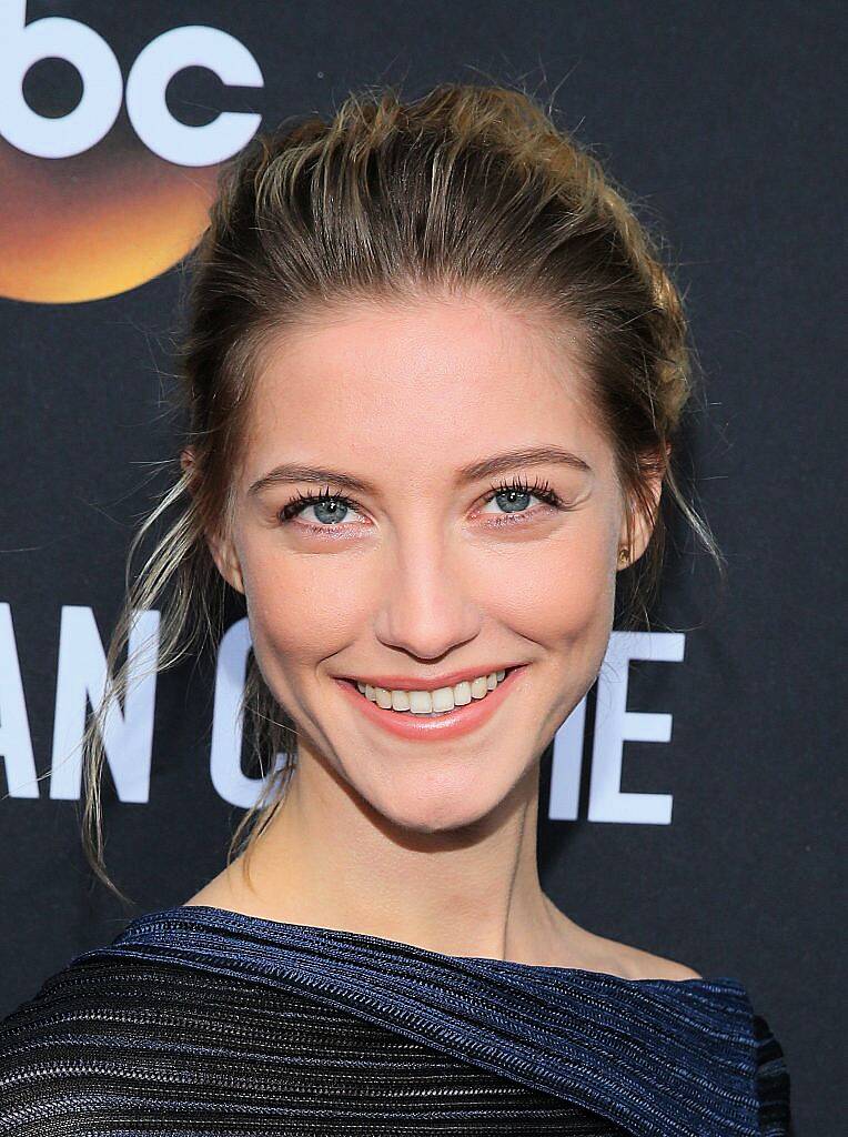 LOS ANGELES, CA - FEBRUARY 28:  Actress Caitlin Gerrard attends the premiere of ABC's 'American Crime' held at the Ace Hotel on February 28, 2015 in Los Angeles, California.  (Photo by Mark Davis/Getty Images)