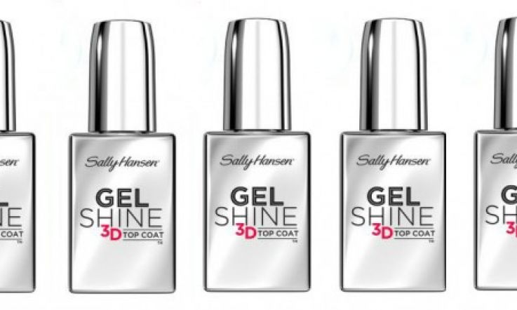 We're Upping Our Nail Game with Sally Hansen's Gel Shine 3D Top Coat