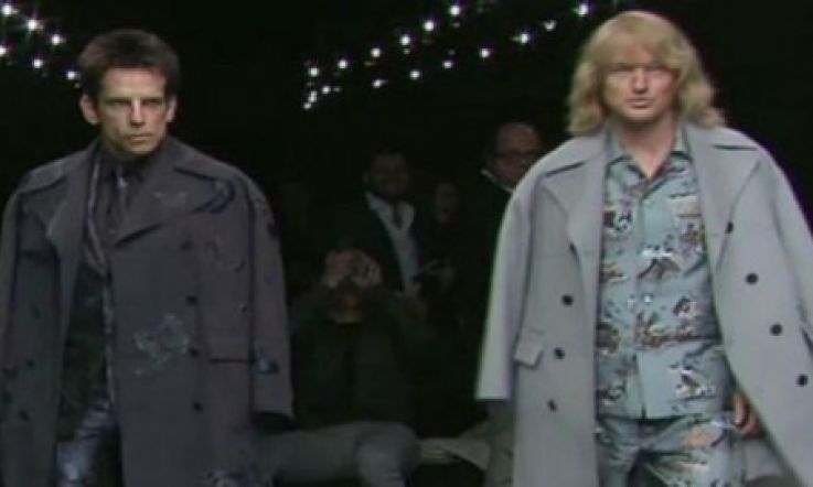 It's the Actual Zoolander & Hansel Walking in an Actual Fashion Show!