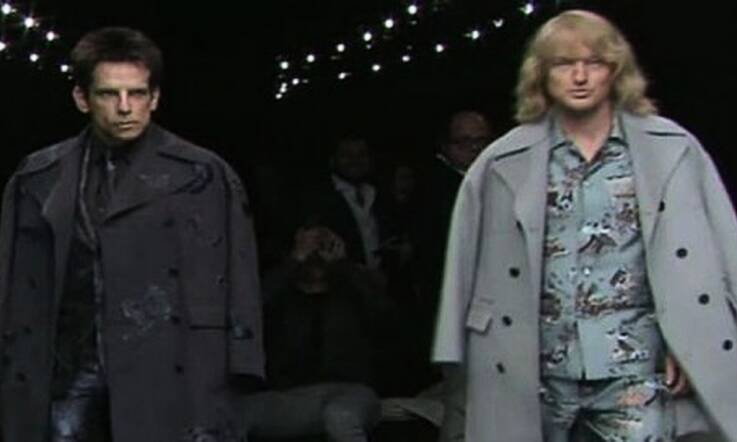 It's the Actual Zoolander & Hansel Walking in an Actual Fashion Show!