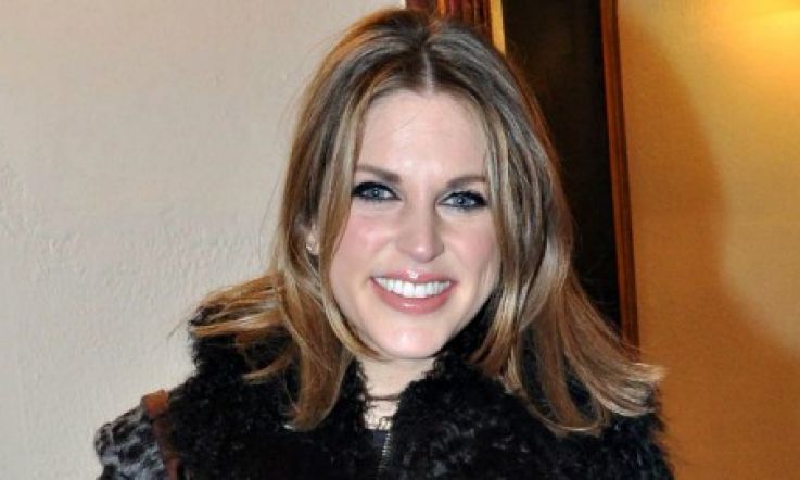 Amy Huberman's shiny new shoes are the only pair you'll need this coming season