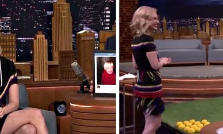 Queen of #TBT Photos January Jones Discusses The Best Ones on Fallon