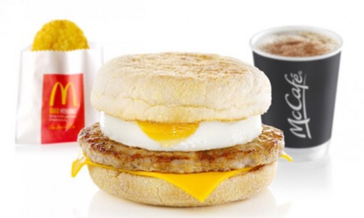A Breakfast McMuffin at Tea Time? Yes, Please!