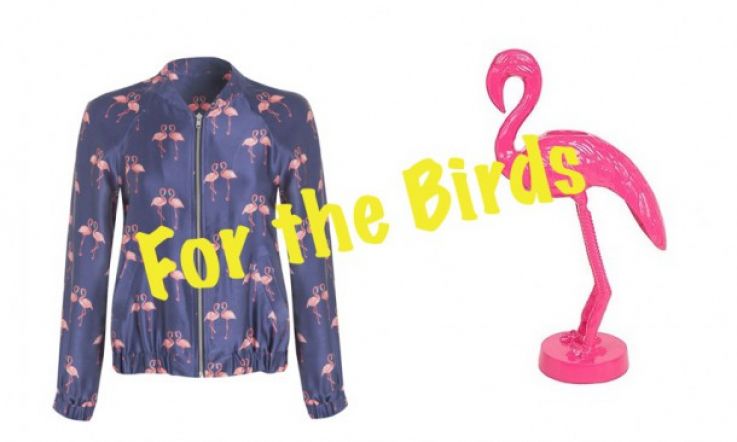 For the Birds: Fashion is Flying the Flamingo Flag