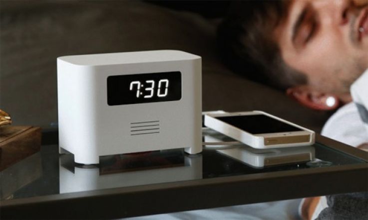 Meet the Alarm Clock that Won't Take 'Snooze' for an Answer