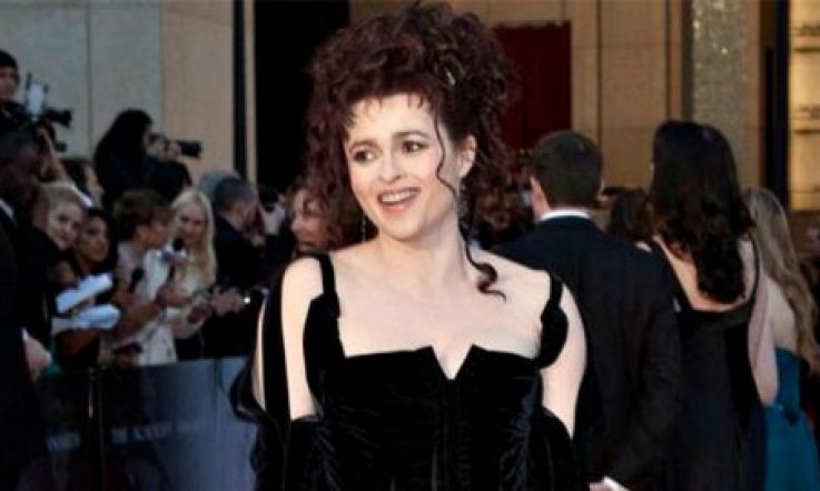 Helena Bonham Carter Canoodling With a Giant Dead Fish