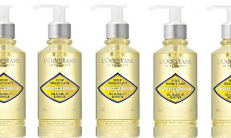 Spring Clean! We Try Oil Make-Up Remover from L'Occitane