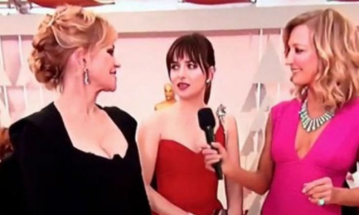 Dakota & Melanie - Just A Normal Mom/Daughter Duo (at the Oscars..!)