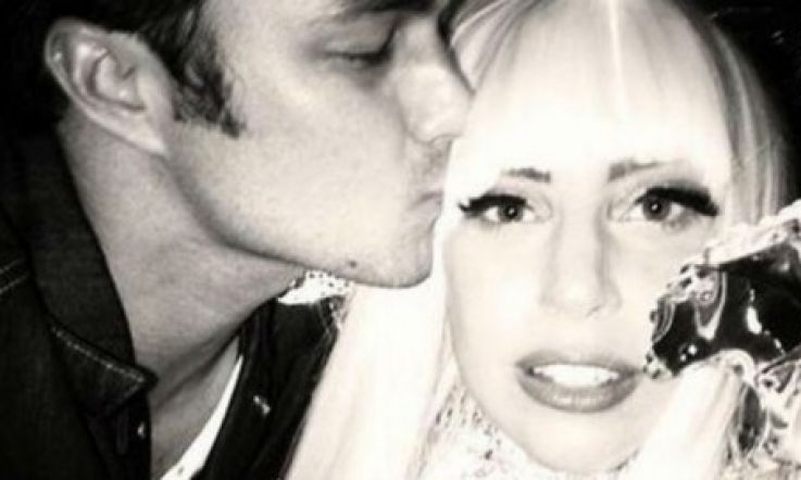 Lady Gaga Posts Pic of Her Heart Shaped Engagement Ring
