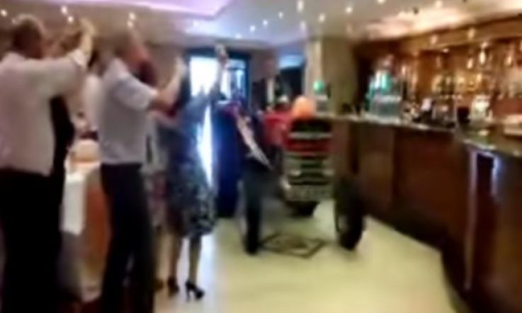 This Irish Couple's Wedding Entrance Was the Best