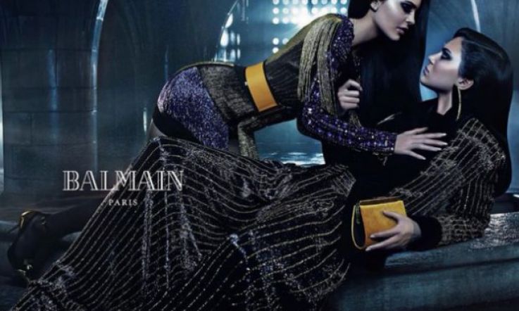 Sibling Chic: Jenners, Hadids & More Star in Balmain's A/W Ad Campaign