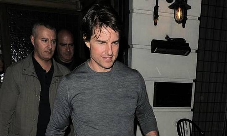 Tom Cruise. Nude Scientology Shroud. That is All.