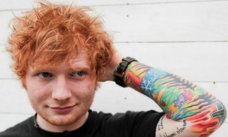 Ed Sheeran's a Bit Upset About People Hating on His New Tattoo